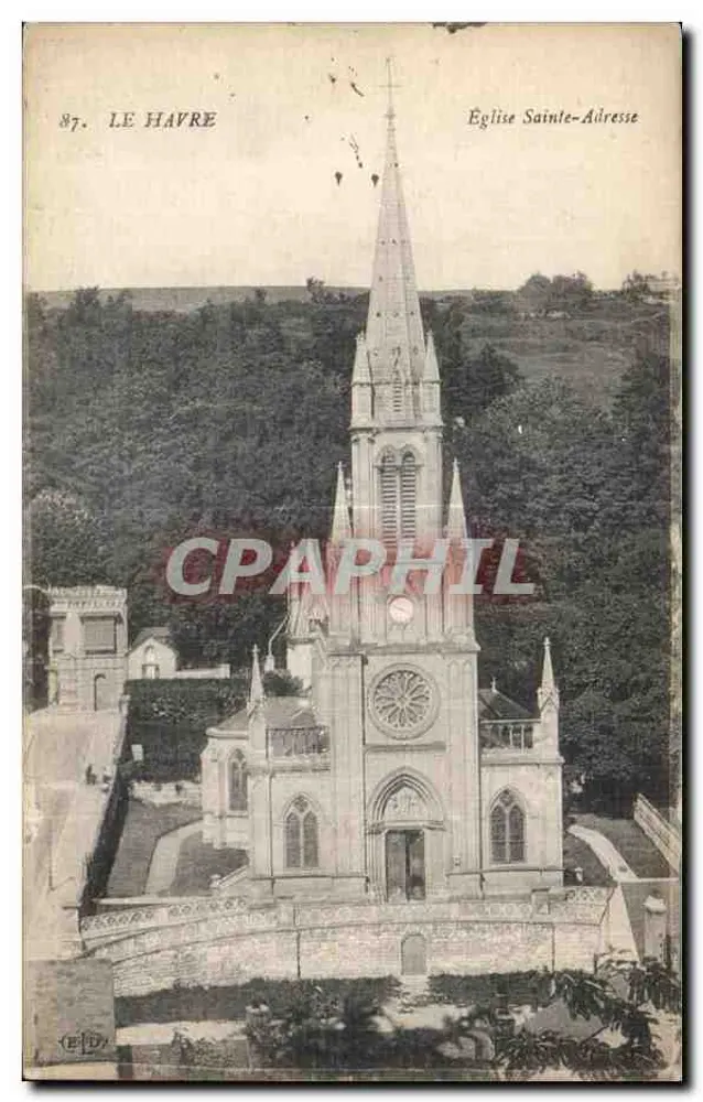 Le Havre — Iglesia de Sainte-Adresse - Anverso