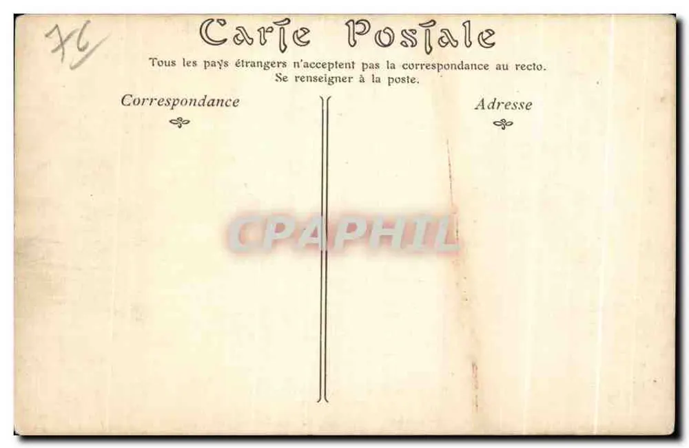 Rouen — Le Théâtre des Arts — ND Phot, n° 55 - Verso
