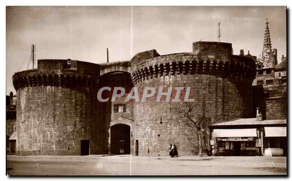 Saint-Malo - Die Grande Porte (15. Jahrhundert) — Verlag C.A.P. Straßburg, Nr. 44 - Vorderseite