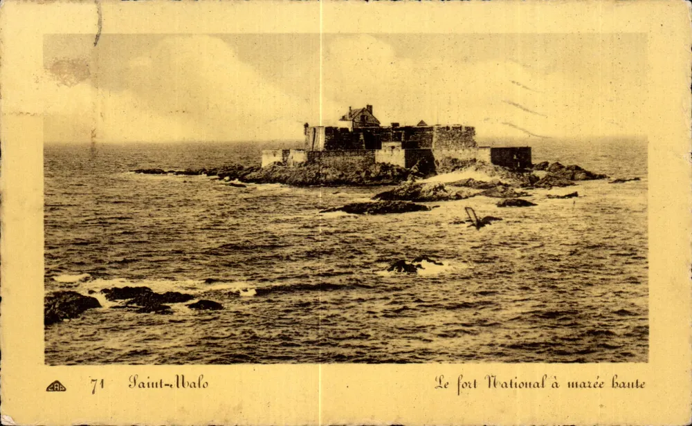Saint-Nazaire — Der nationale Festung bei Flut — CARA n°74 - Vorderseite