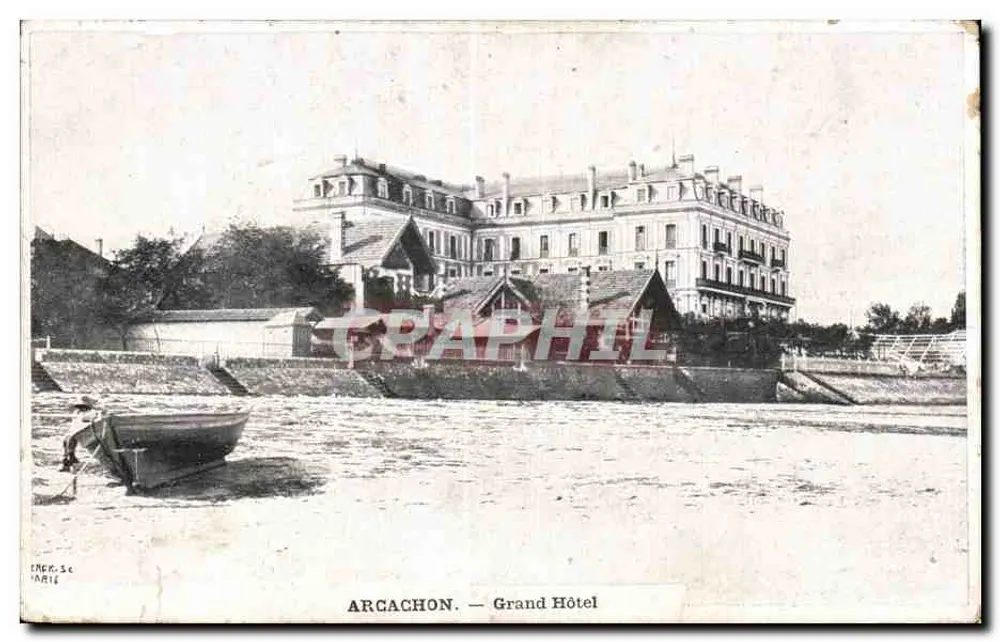 Argachon — Grand Hôtel — Graphil - Frente