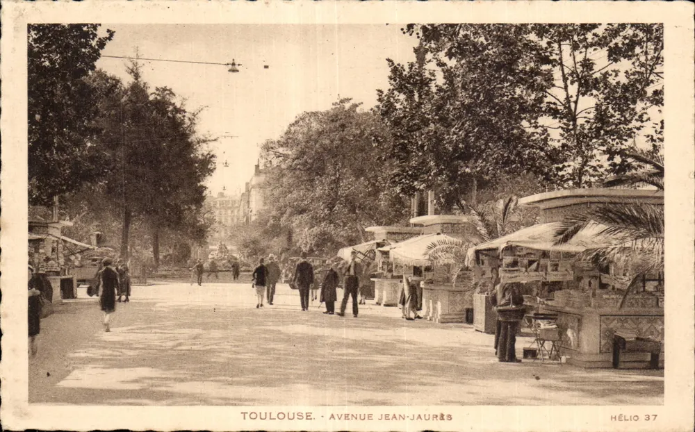 Toulouse. Avenue Jean-Jaurès — Markt — Hélios 37 - Vorderseite