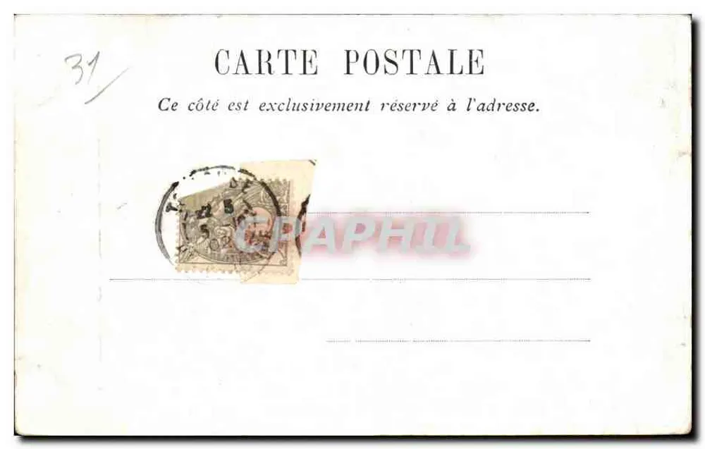 Toulouse — Promenade du Grand Rond — L. S. J. n° 20 - Rückseite