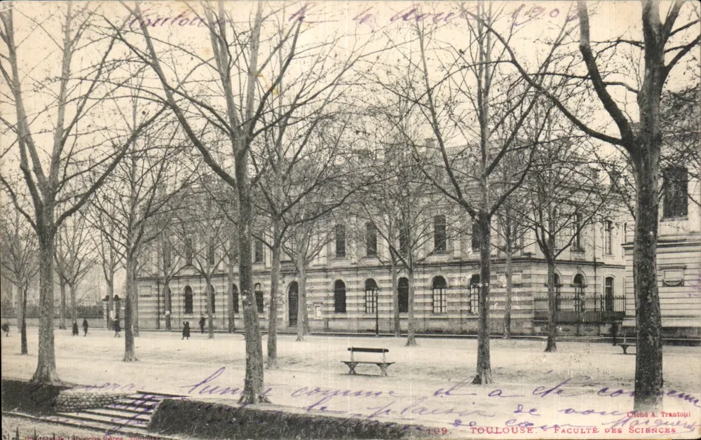 Toulouse - Faculdade de Ciências — Choché A. Trantopli, n°109 - Frente