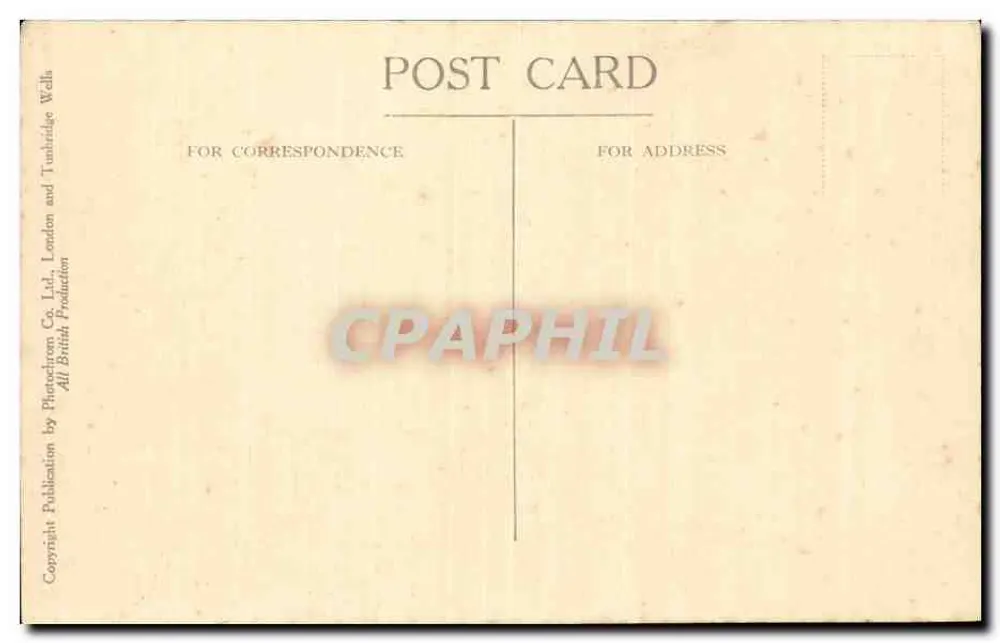London, Oxford Circus & Regent Street — städtische Ansicht — Verlag: P. & T. Wells Ltd, Nr. 26 - Rückseite