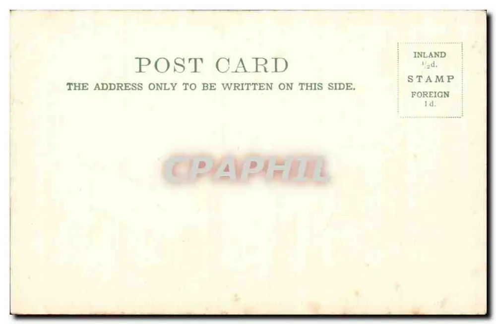 The Village — East Runion — Hanger & Co. (Belfast, 1909) - Verso
