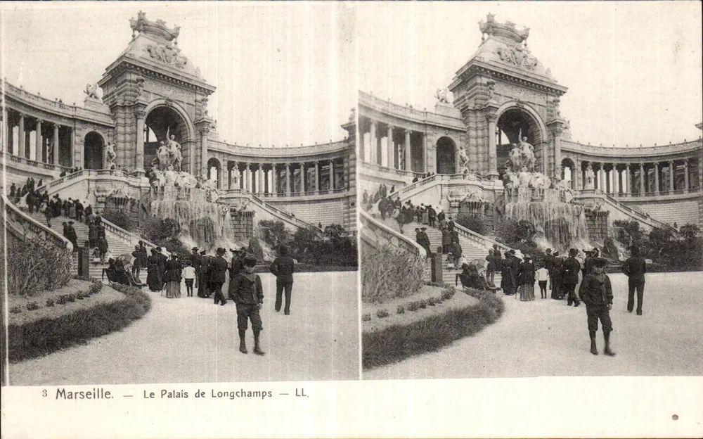 Marseille — Palais de Longchamps — LL. - Vorderseite