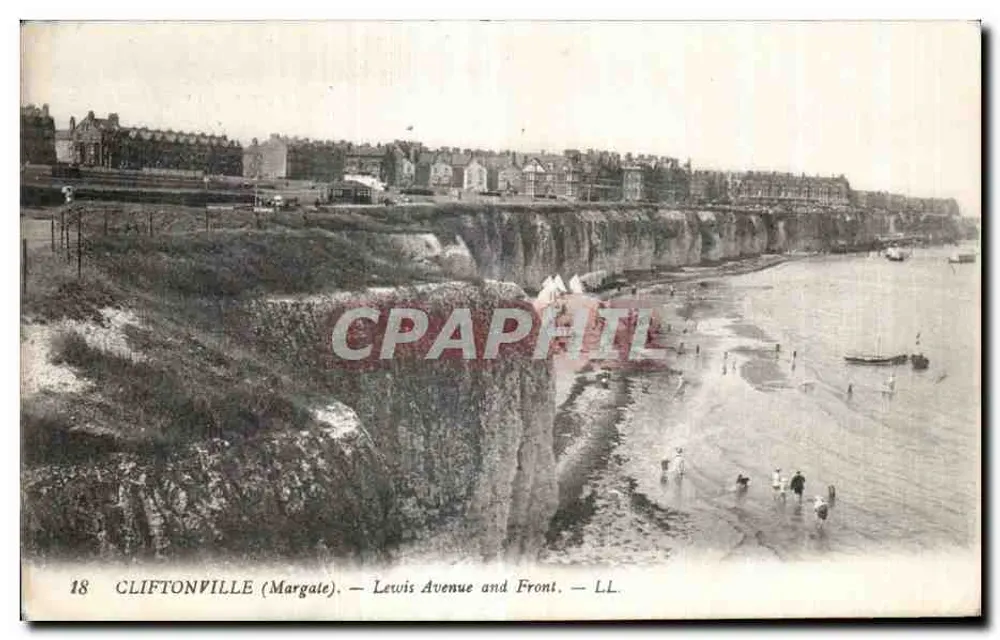 Cliftonville (Margate) — Lewis Avenue and Front — LL - Vorderseite