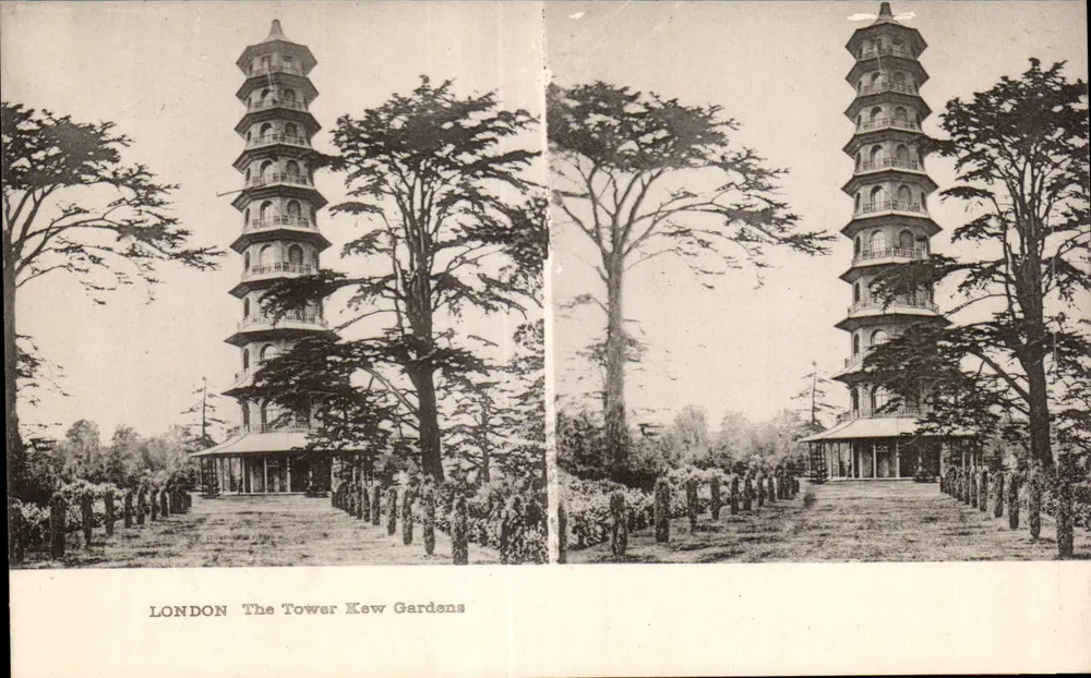 Die Turm von Kew Gardens — London — Verleger unbekannt - Vorderseite