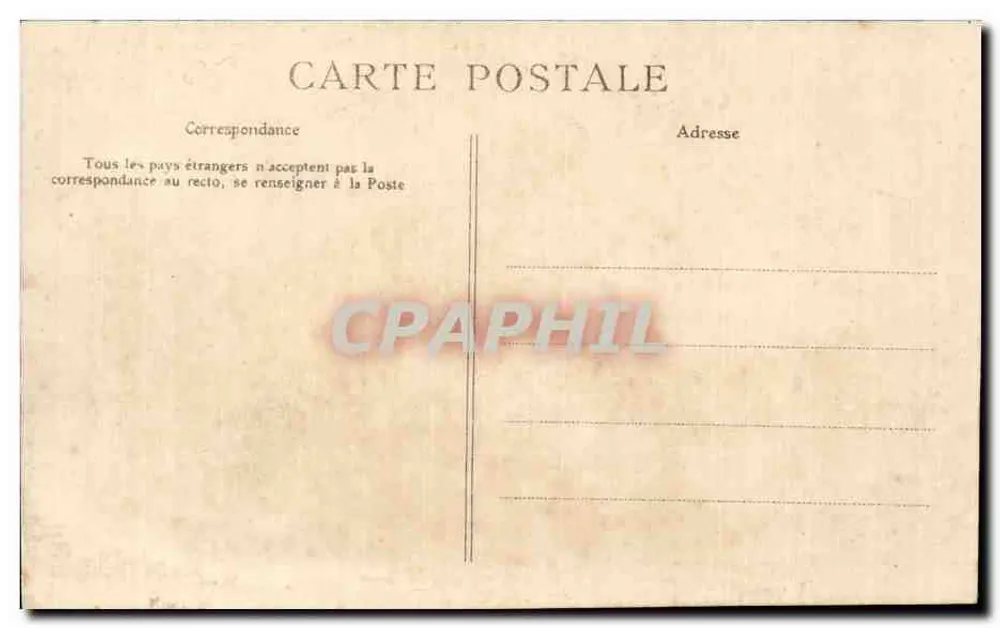 Cauterets — Route de la Raillière — Verlag unbekannt, Nr. 2 - Rückseite