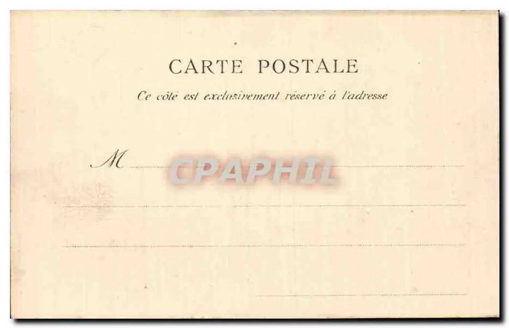 Cauterets (Pyrénées) — Platz des Rathauses — J.B. Talabot, Paris, N° 200 - Rückseite