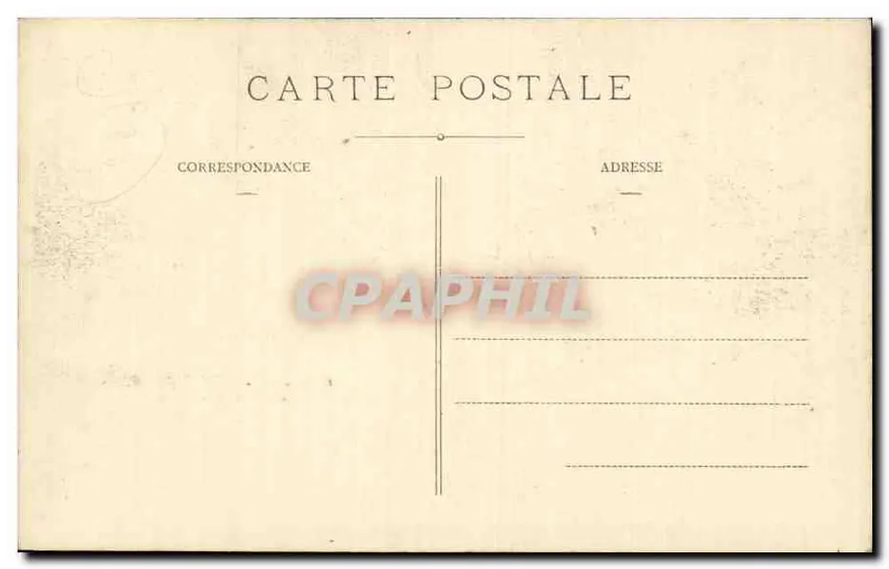 Cauterets (H.P.) — Route de la Raillière — C.C. n° 196 - Rückseite