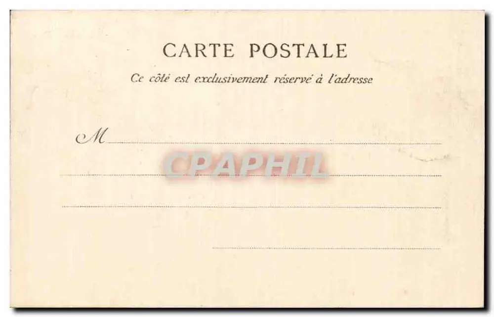 Bayonne - Tor von Spanien — Héliotypie E. Le Defey, Paris - Rückseite