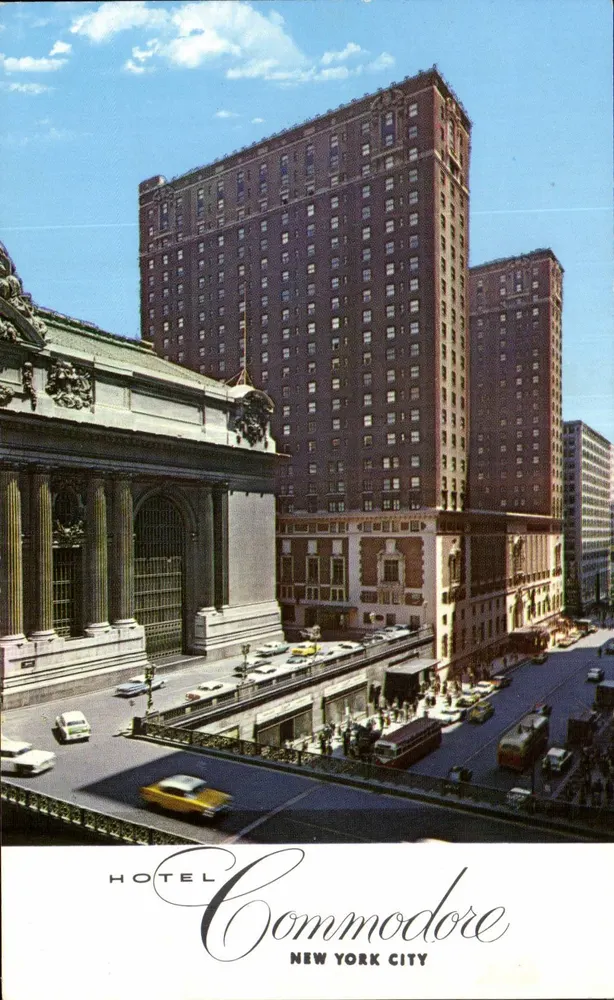 Hotel Commodore — Nova York — Color Masters, Inc. n° 58161 - Frente