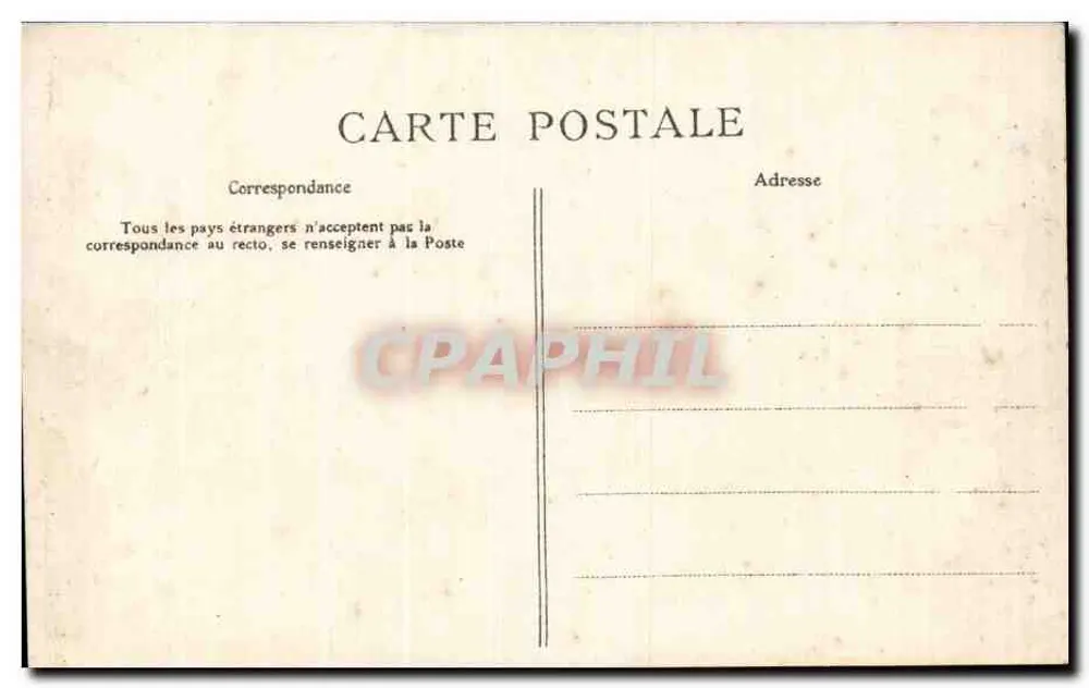 PAU — Der Gave vom Grand Parc — Stereo « Le Merveilleux » Markenrechtlich geschützt L. D. Paris - Rückseite
