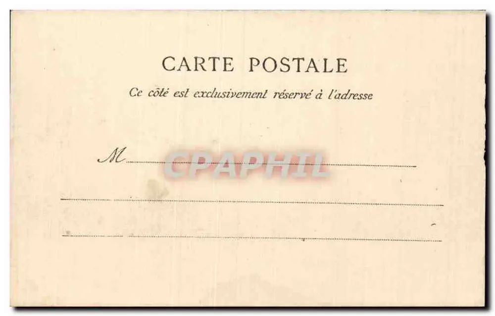 Allgemeiner Blick auf Luz, aus Solférino — Héliotypie E. Le Deley, Paris - Rückseite