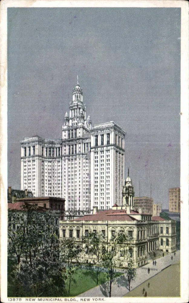 Neues Rathaus, New York — Verlag Prostink, Nr. 13878 - Vorderseite