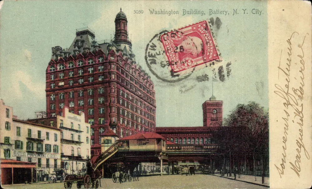 Washington Building, Battery, N.Y. City — 3059 — The Photograph Co., N.Y. City - Recto