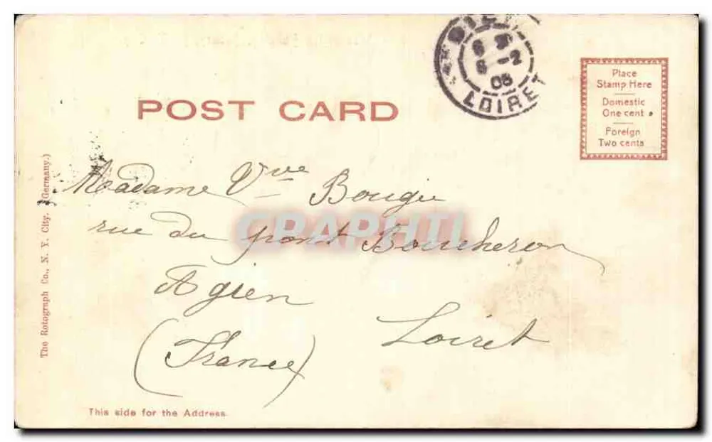 Washington Building, Battery, N.Y. City — 3059 — The Photograph Co., N.Y. City - Verso