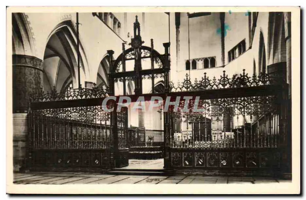 Haarlem, Grote St. Bavokerk — Portal des Chors — Copyright Jac Kerkvliet, Nr. 648 - Vorderseite