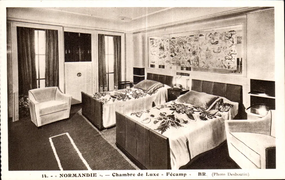Luxuszimmer « Fécamp » — « NORMANDIE » — Photo Desboutin - Vorderseite