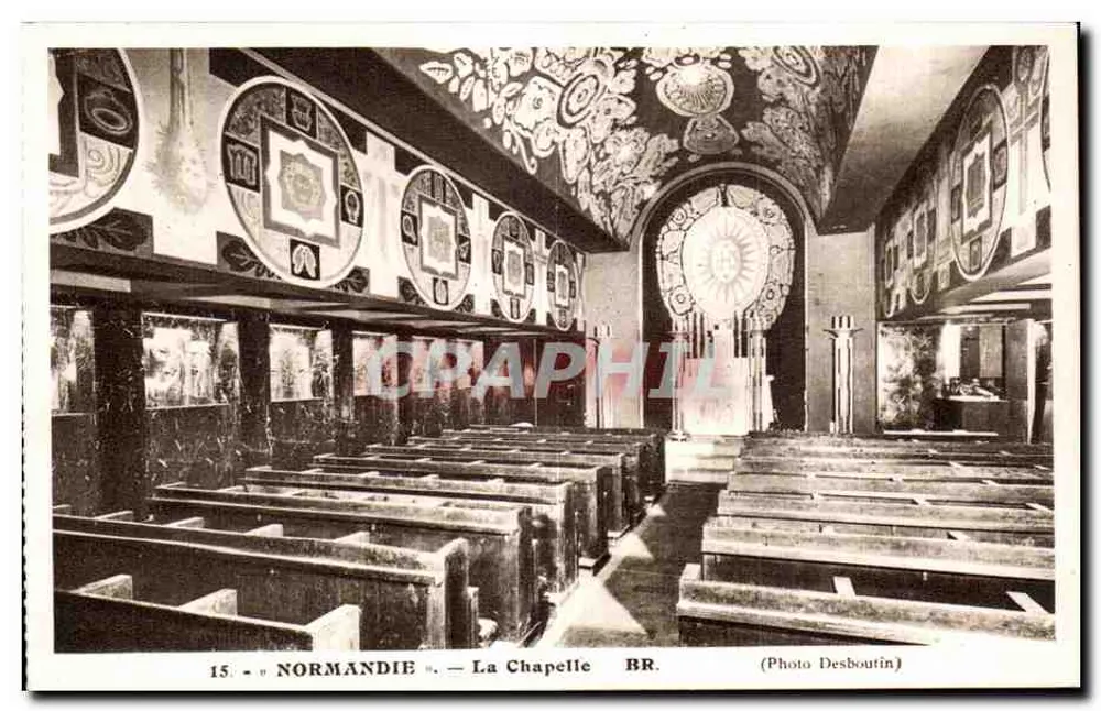 Normandie — Die Kapelle BR. — Photo Desboutin - Vorderseite