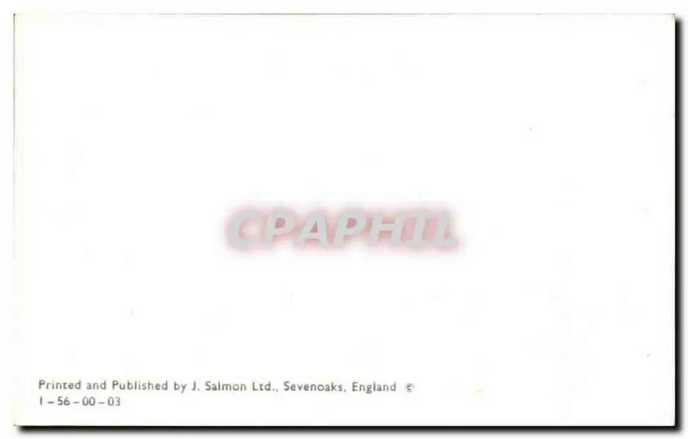 Illustrierte Karte von Hampshire & Teilen von Dorset & Wiltshire — J. Salmon Ltd. Nr. 1-56-00-03 - Rückseite