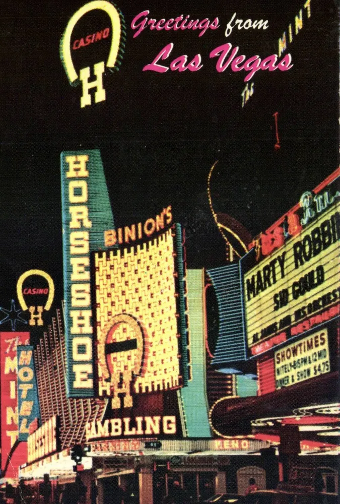 Las Vegas — Greetings from Las Vegas The Mint — Miro-Krone Co. - Vorderseite