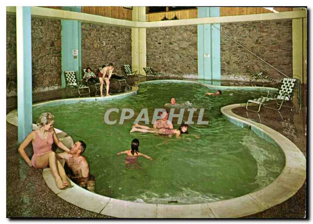 Piscina interna — Hunter Mountain Ski Bowl, Hunter, N.Y. — editor Bill Bard Associates, n° 89055 - Frente