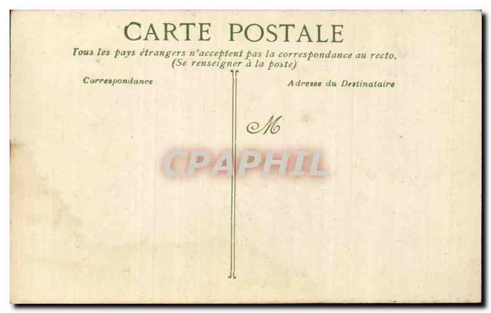Transatlântico atravéz do Oceano — L.V. & Cie — n° 3371 - Verso