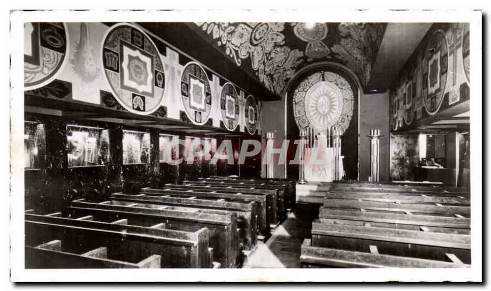 Die Kapelle des Schiffs 'Normandie' — Innenraum — Photo DESBOUTIN - Vorderseite