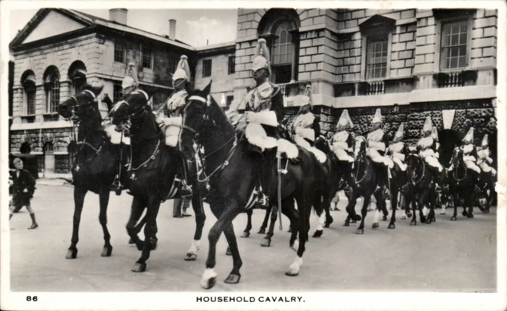 Household Cavalry — 86 — F. H. Boreham & Son Ltd., London - Vorderseite