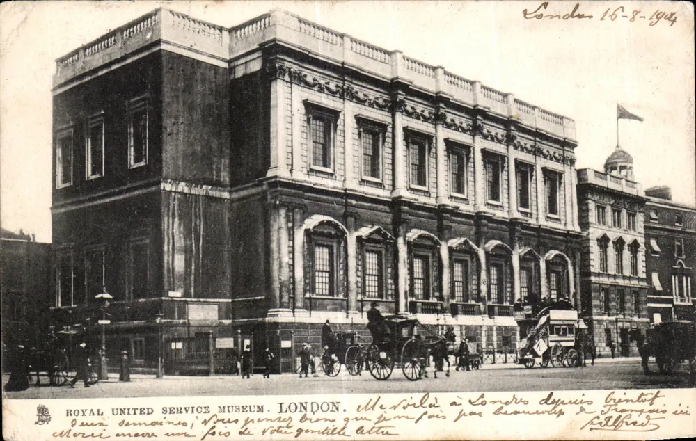 Royal United Service Museum — London — Verlag Raphael Tuck & Sons - Vorderseite