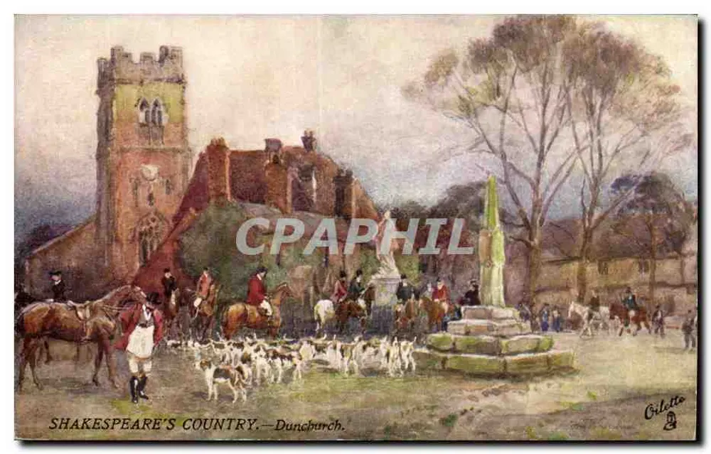 Shakespeare's Country — Dunchurch — Giletto - Vorderseite