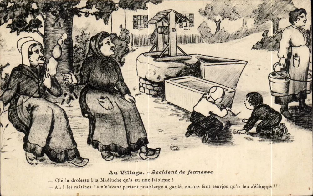 Im Dorf — Jugendunfall — Verlag nicht sichtbar - Vorderseite