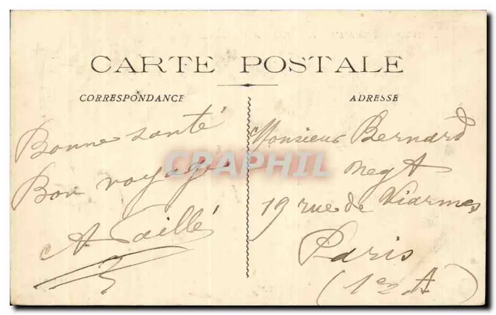 Abenteuer einer Tigerin in Marseille — 3. Bin ich in Marseille... Junge!... eine Bouillabaisse! — J. Cassan - Rückseite