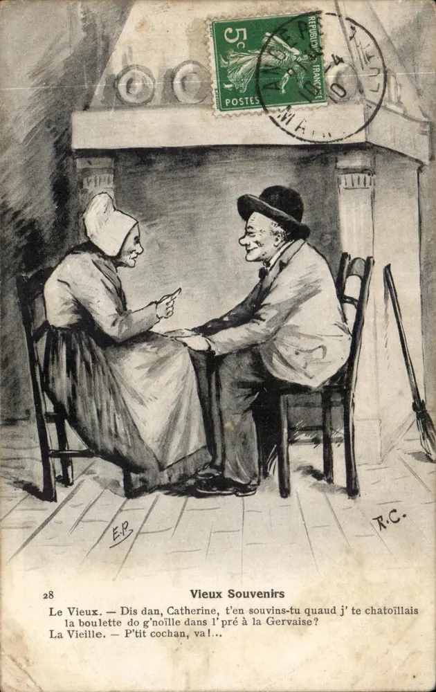 Der Alte — alte Erinnerungen — R.C. (n°28) - Vorderseite