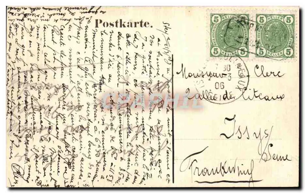 Vue de Steyr — Alpenstadt Steyr D.Ö. — editor no visible - Reverso