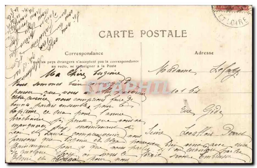 Entre dois Idades — Cenas Campestres — C. & C. (n°431) - Verso