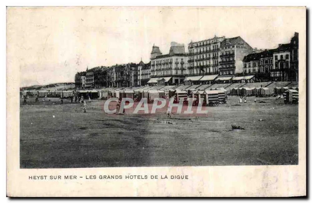 Heyst sur Mer — Die großen Hotels der Dike - Vorderseite