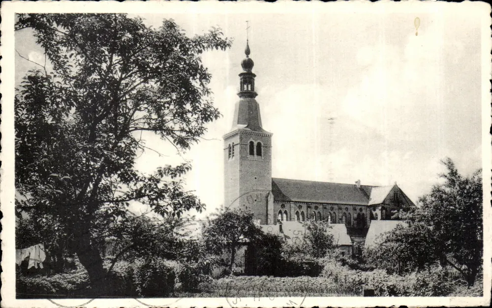 Igreja de Florenville — Florenville s/Semois — Editor: Ch. Jacob, Florenville s/Semois - Frente