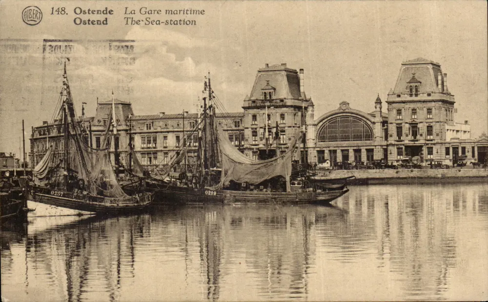Ostend — Die Seestation — AIBERT - Vorderseite