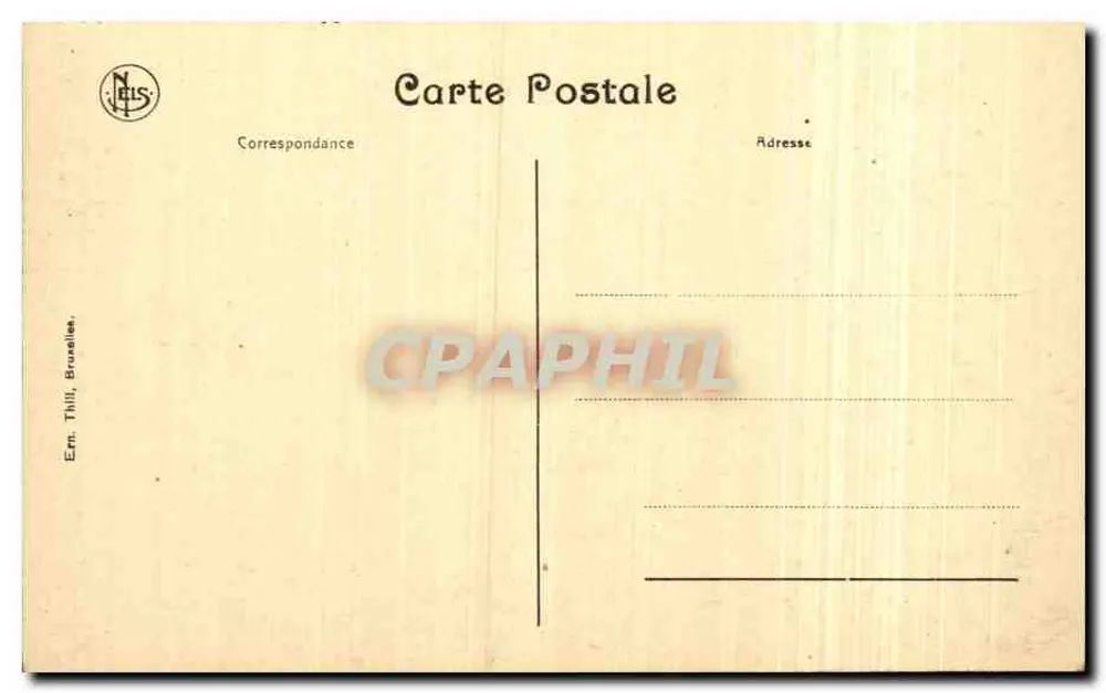 Dinant 1921 — Rue des Tanneurs — Nels, Bruxelles - Rückseite