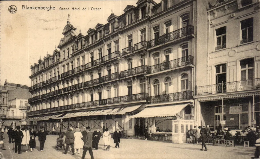 Blankenberge — Grand Hôtel de l'Océan — Nels - Voorkant