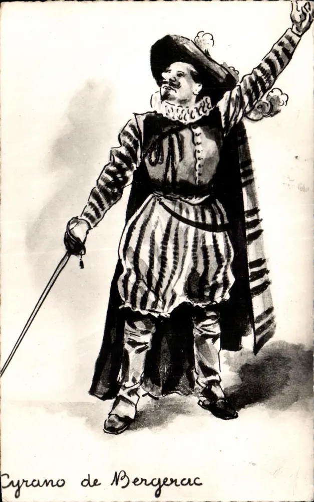 Cyrano de Bergerac — Theaterillustration — Éditions Gaby, Nantes - Vorderseite