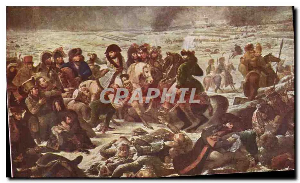 Napoleão na batalha de Eylau — Barão A.-J. Gros — Museu do Louvre - Frente
