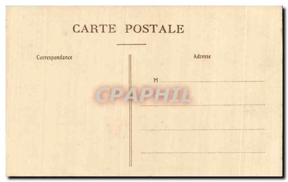 Saint Martin bei Saint Hilaire — Künstlerische Reproduktion — Maison de la Presse, Paris - Rückseite