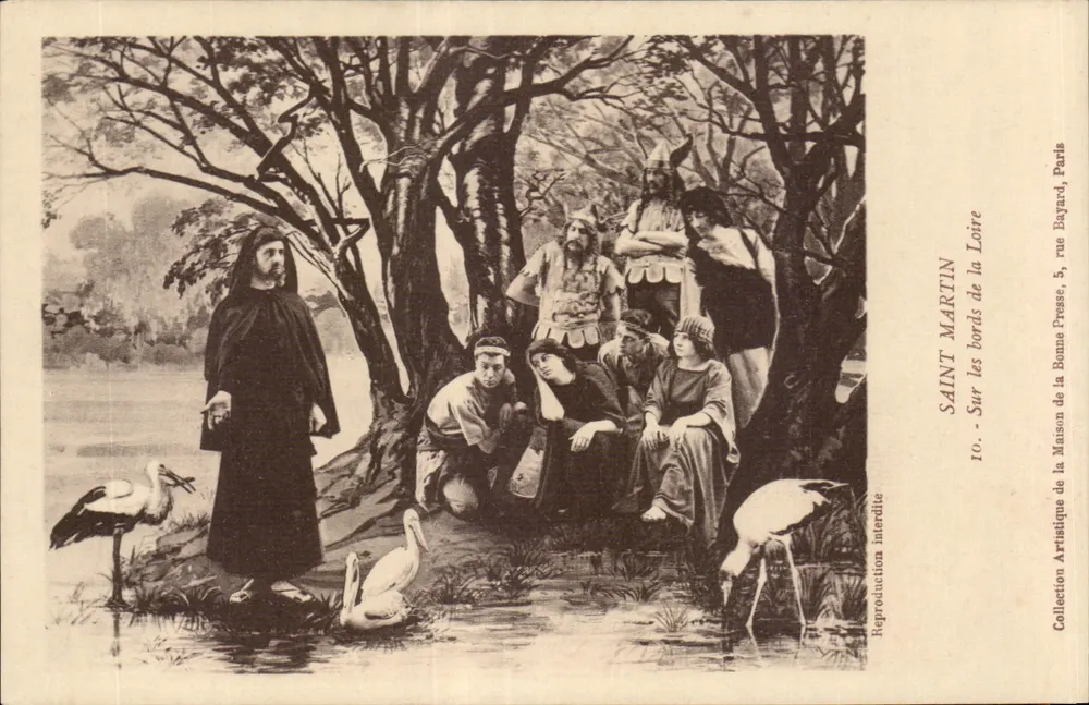 São Martinho — Às margens da Loire — Maison de la Bonne Presse, Paris - Frente