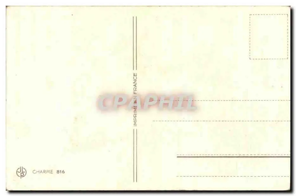 Flores de primavera — Boas Festas — Charme, n° 816 - Verso