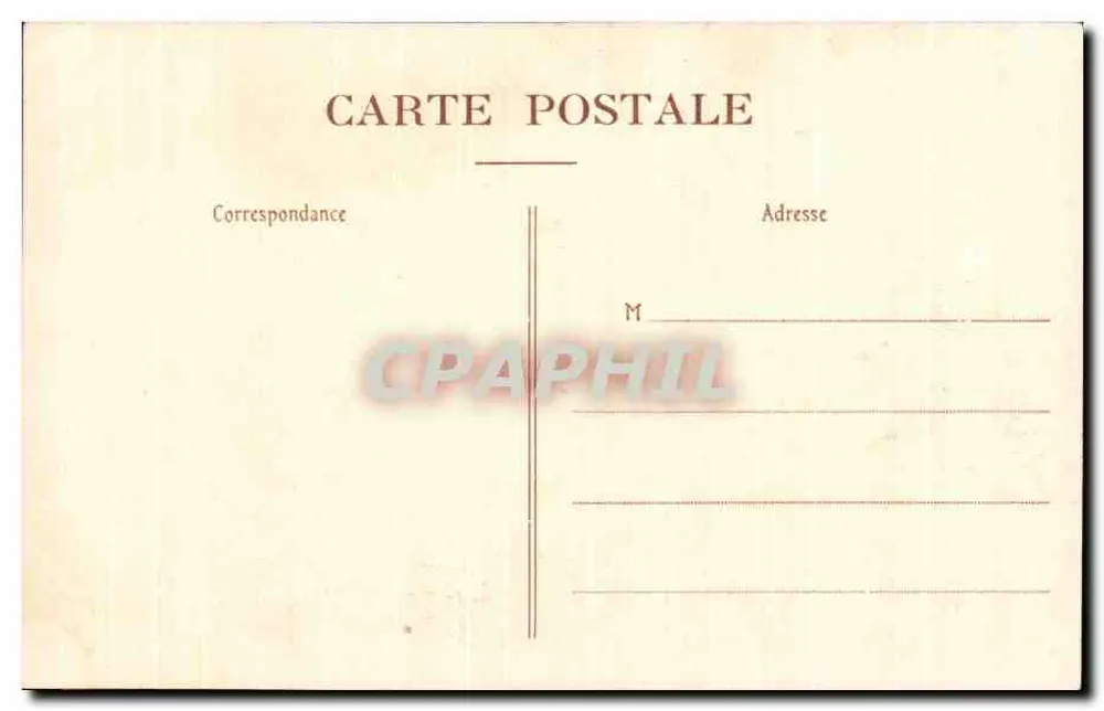 Die Auferstehung des Lazarus — Der Tod des Lazarus in Bethanien — Künstlerische Sammlung der Maison de la Rome Presse, Paris - Rückseite